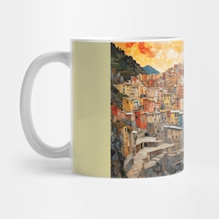 Cinque Terre at Sunset Mug